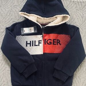 NWT - Navy Tommy Hilfiger Sweatshirt- Size 5